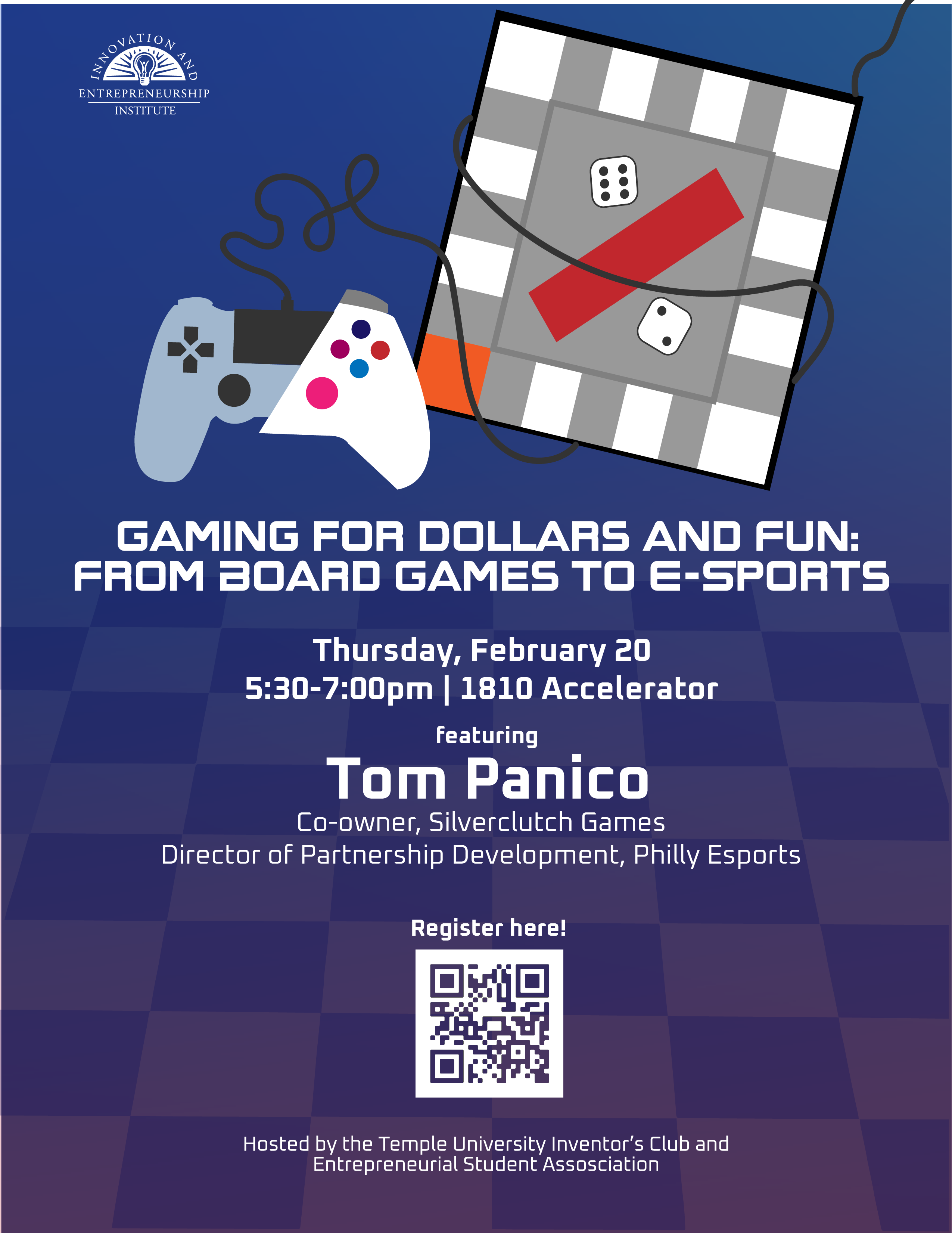 IEI Game Event Poster