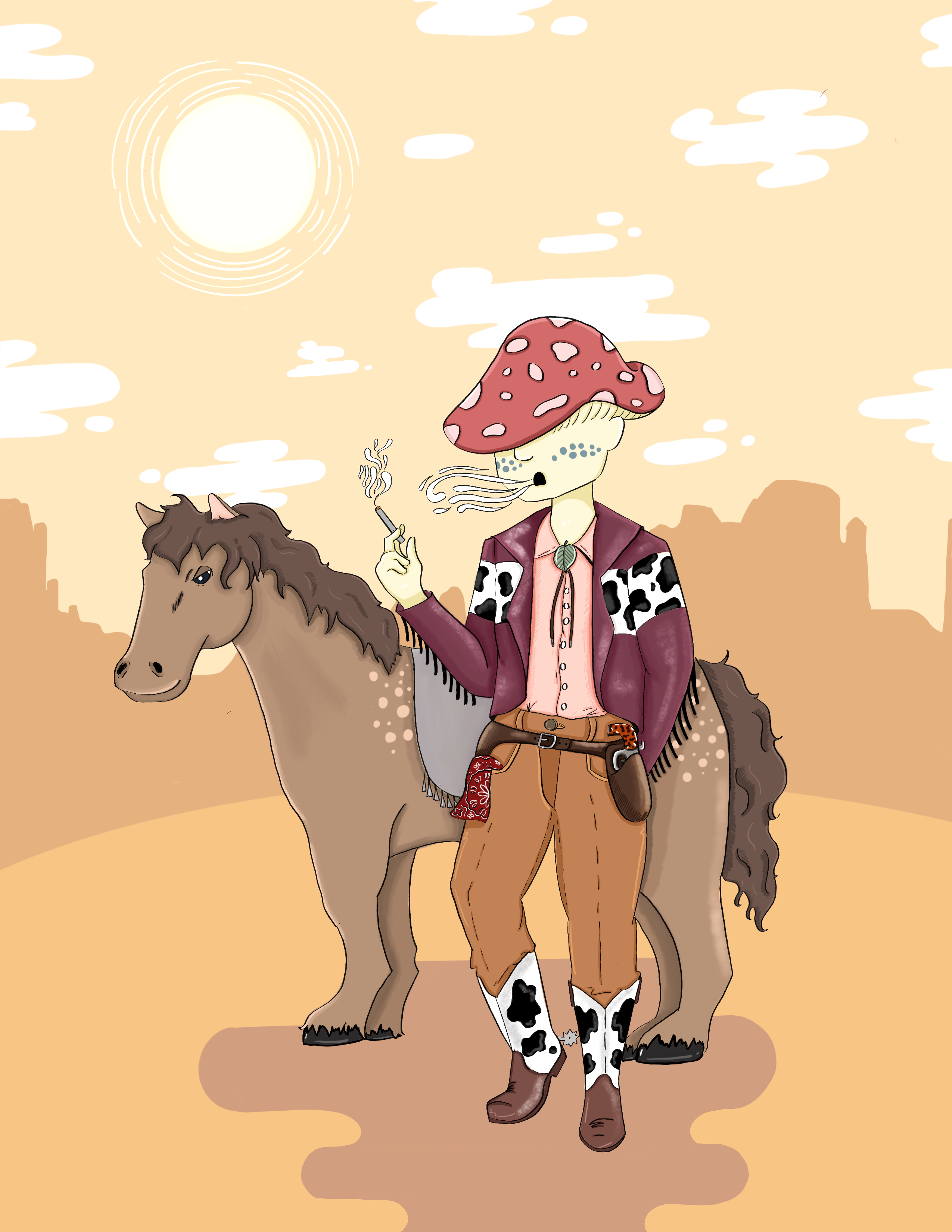 Mushroom Cowboy
