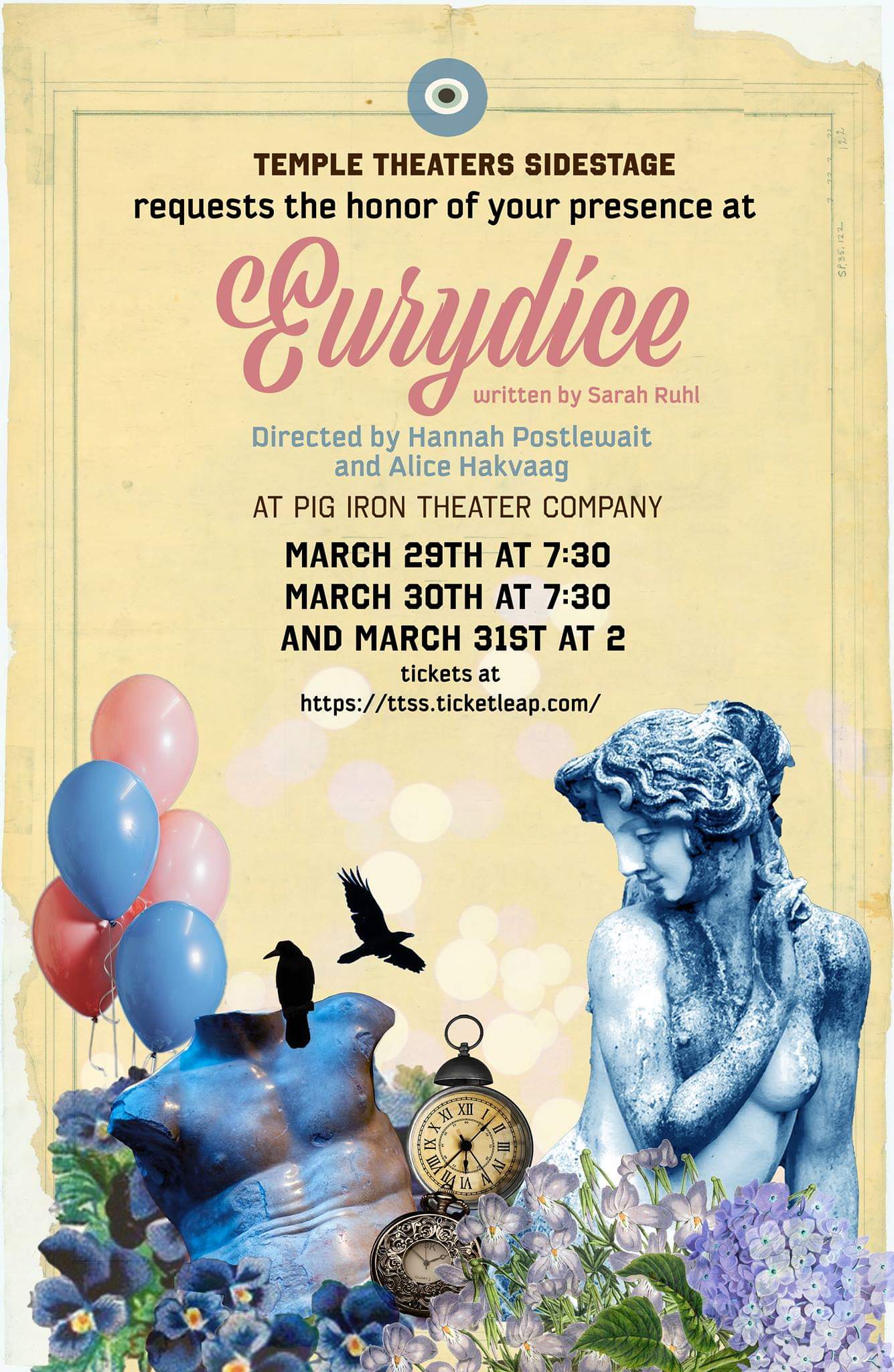 Temple Theaters' - Eurydice