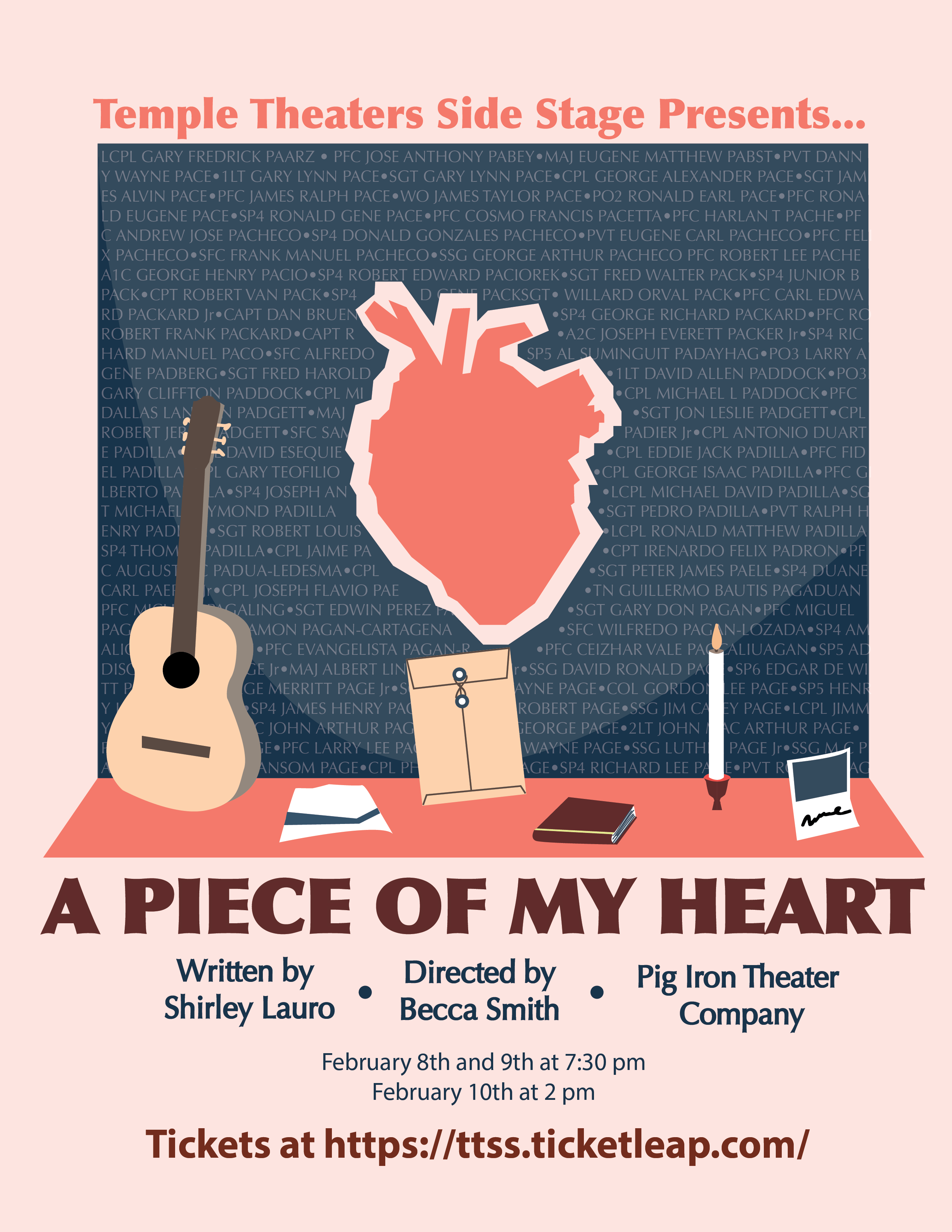 Temple Theaters' - A Piece of My Heart